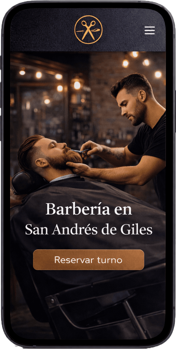 Barbería en San Andrés de Giles
